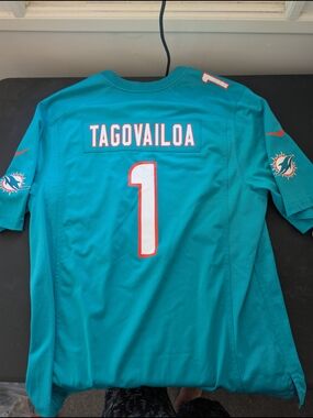 XL Nike Miami Dolphins Tua Tagovailoa #1 Nike Jersey